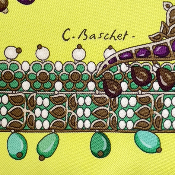 NWT Hermes Scarf "PARURES DES MAHARAJAS" - Picture 7 of 12